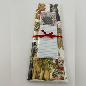 Mary Lake-Thompson Ltd. Notepad & Flour Sack Towel - NWT
